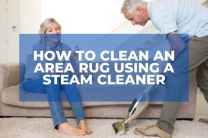 How To Clean An Area Rug Using A Steam Cleaner