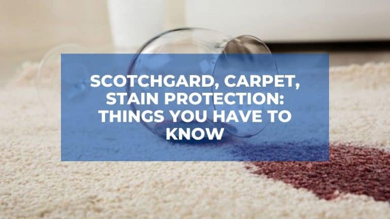 Scotchgard, Carpet, Stain Protection Things you should know