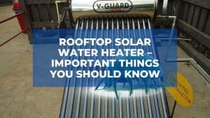 Rooftop Solar Water Heater