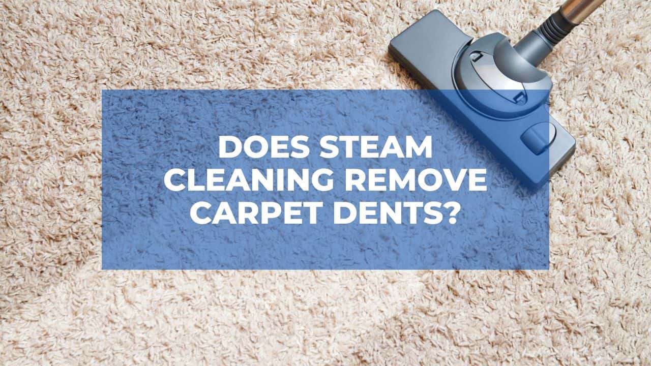 Does Steam Cleaning Remove Carpet Dents