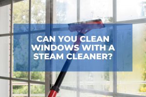 Can You Clean Windows With A Steam Cleaner?