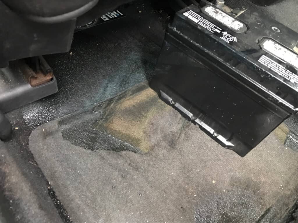How to Safely Remove Battery Acid Stains from Carpet 1